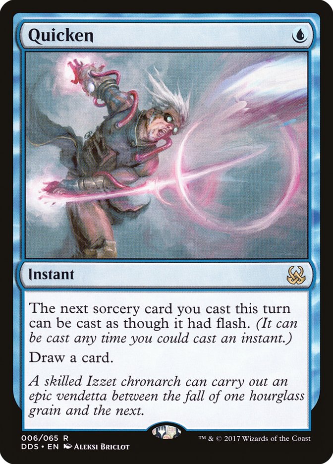 Quicken [Duel Decks: Mind vs. Might] | Game Haven TX