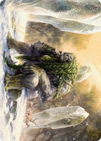 Svella, Ice Shaper Art Card (Gold-Stamped Signature) [Kaldheim: Art Series] | Game Haven TX