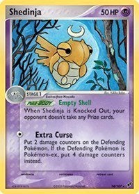 Shedinja (14/107) (Theme Deck Exclusive) [EX: Deoxys] | Game Haven TX