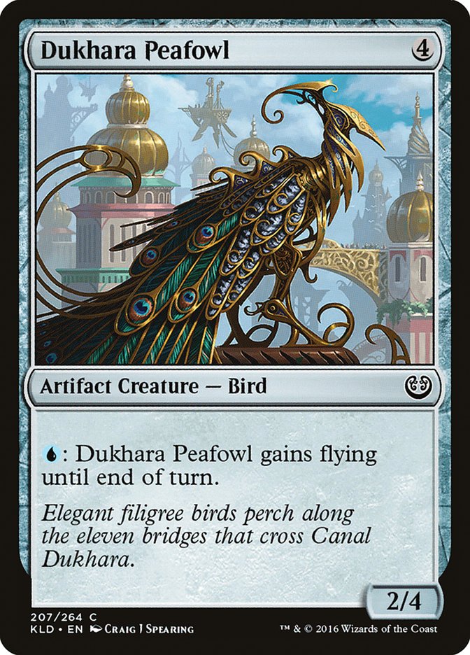 Dukhara Peafowl [Kaladesh] | Game Haven TX