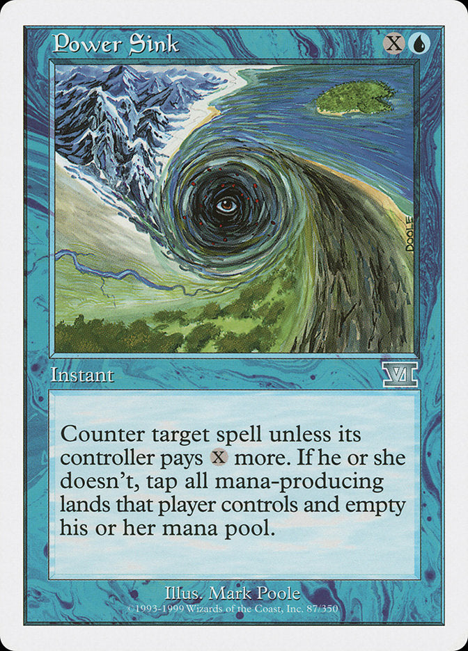 Power Sink [Classic Sixth Edition] | Game Haven TX