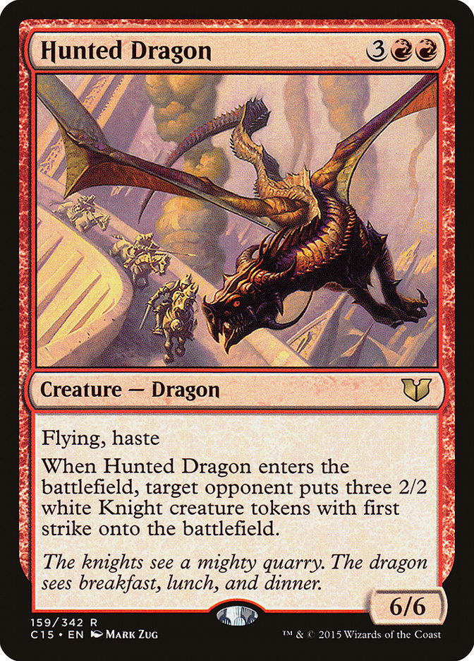 Hunted Dragon [Commander 2015] | Game Haven TX