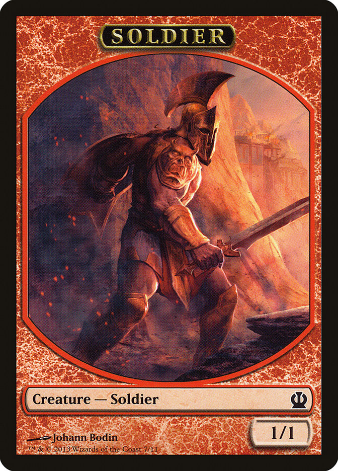 Soldier (7/11) [Theros Tokens] | Game Haven TX