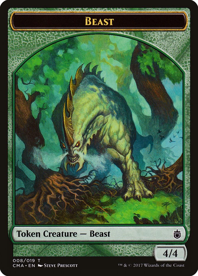 Beast (008/019) [Commander Anthology Tokens] | Game Haven TX