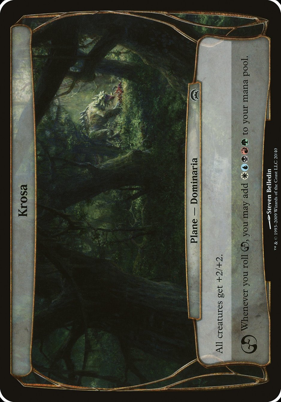 Krosa (Planes) [Planechase Planes] | Game Haven TX