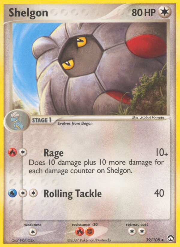 Shelgon (39/108) [EX: Power Keepers] | Game Haven TX