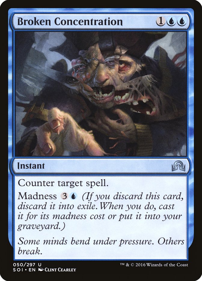 Broken Concentration [Shadows over Innistrad] | Game Haven TX