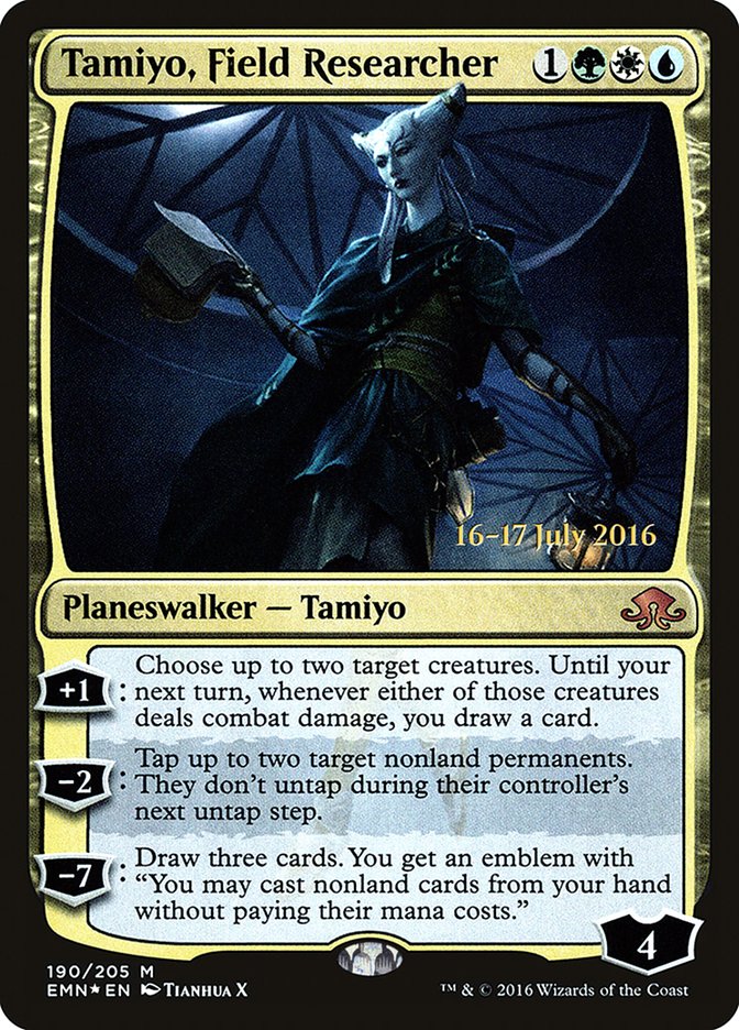 Tamiyo, Field Researcher [Eldritch Moon Promos] | Game Haven TX