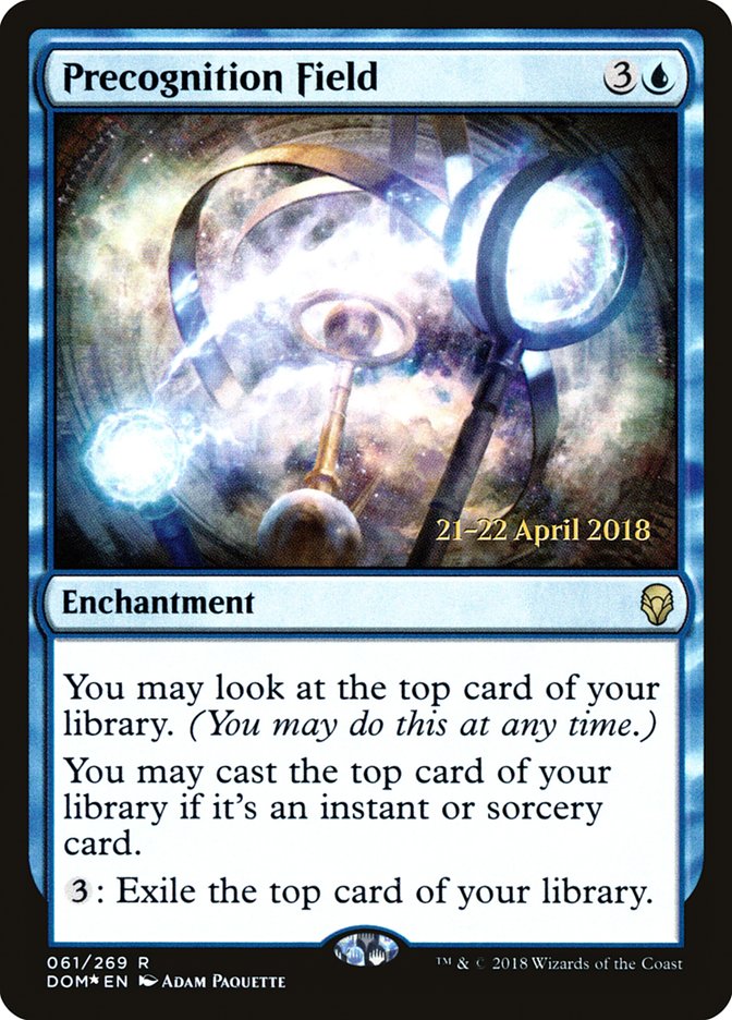 Precognition Field [Dominaria Promos] | Game Haven TX