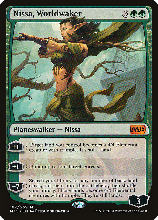 Nissa, Worldwaker [Magic 2015] | Game Haven TX