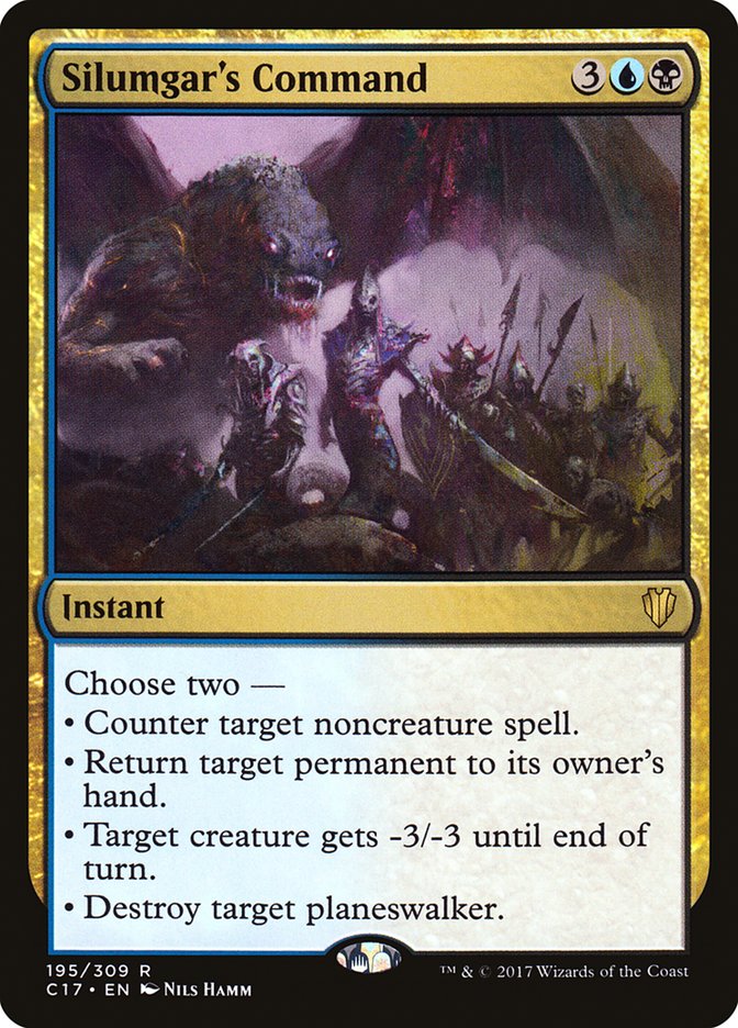Silumgar's Command [Commander 2017] | Game Haven TX