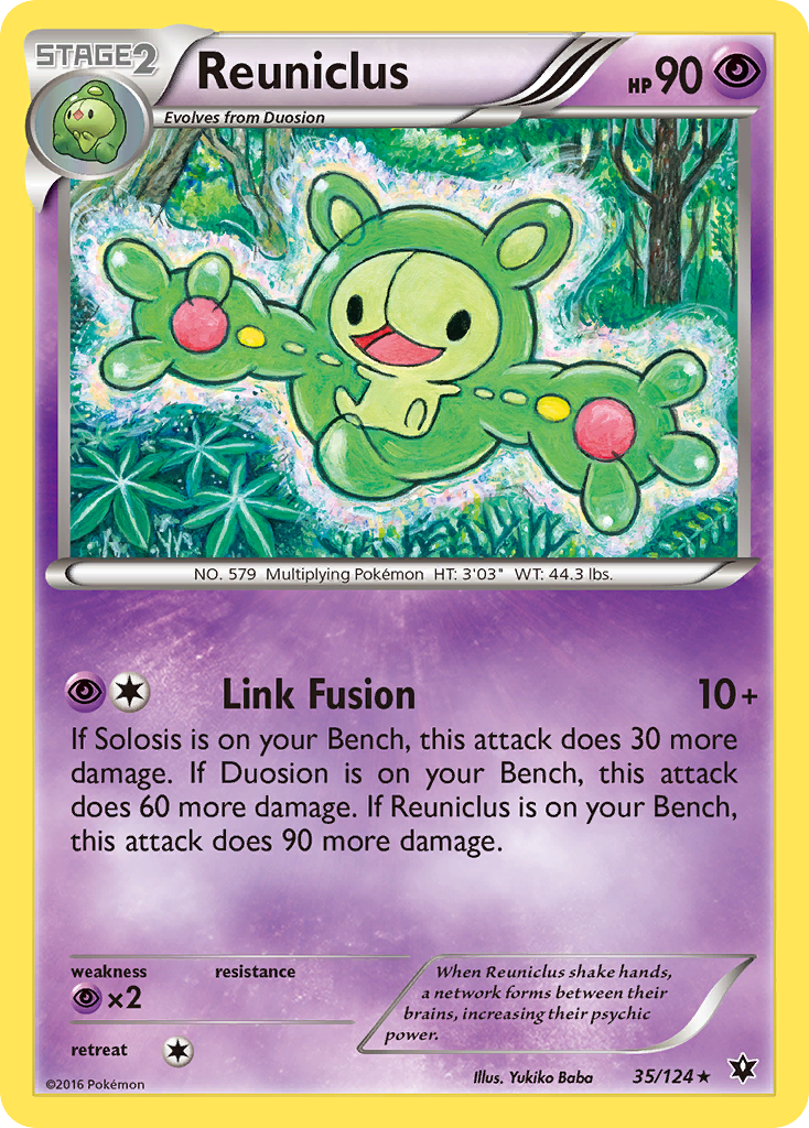 Reuniclus (35/124) [XY: Fates Collide] | Game Haven TX