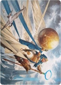 Linvala, Shield of Sea Gate Art Card [Zendikar Rising Art Series] | Game Haven TX