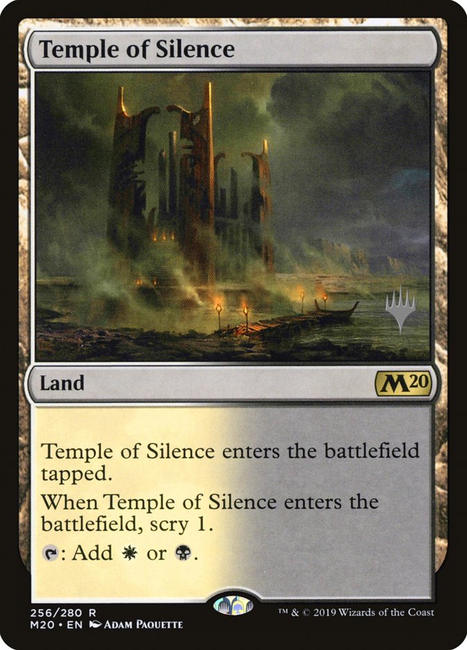 Temple of Silence [Core Set 2020 Promos] | Game Haven TX