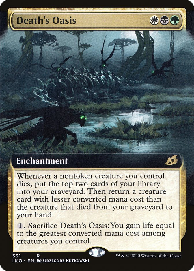 Death's Oasis (Extended Art) [Ikoria: Lair of Behemoths] | Game Haven TX
