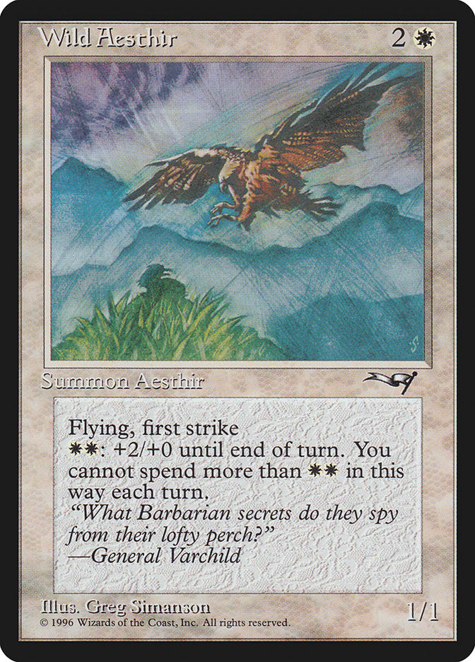Wild Aesthir (Mountain Background) [Alliances] | Game Haven TX