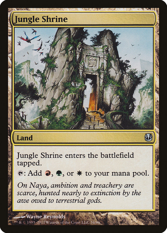 Jungle Shrine [Duel Decks: Ajani vs. Nicol Bolas] | Game Haven TX