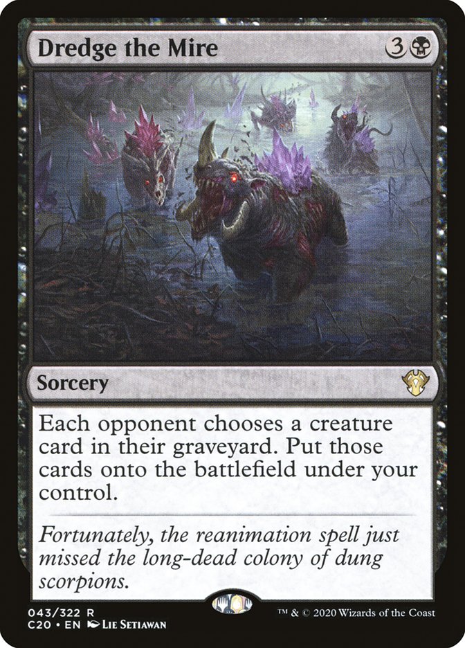 Dredge the Mire [Commander 2020] | Game Haven TX