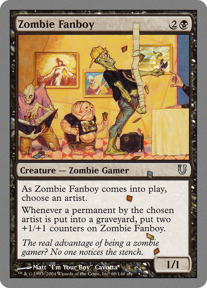 Zombie Fanboy [Unhinged] | Game Haven TX