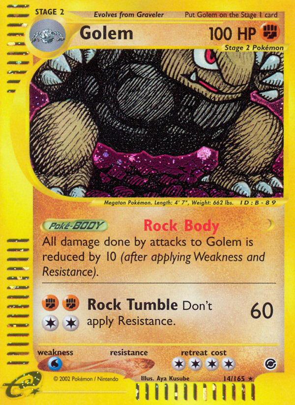 Golem (14/165) [Expedition: Base Set] | Game Haven TX