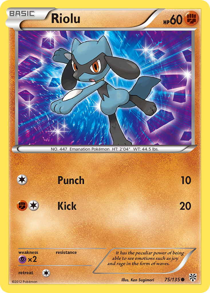 Riolu (75/135) [Black & White: Plasma Storm] | Game Haven TX