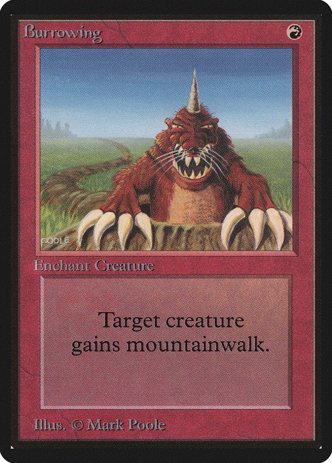 Burrowing [Limited Edition Beta] | Game Haven TX
