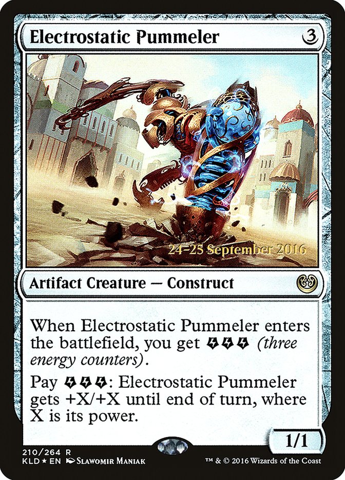 Electrostatic Pummeler [Kaladesh Promos] | Game Haven TX