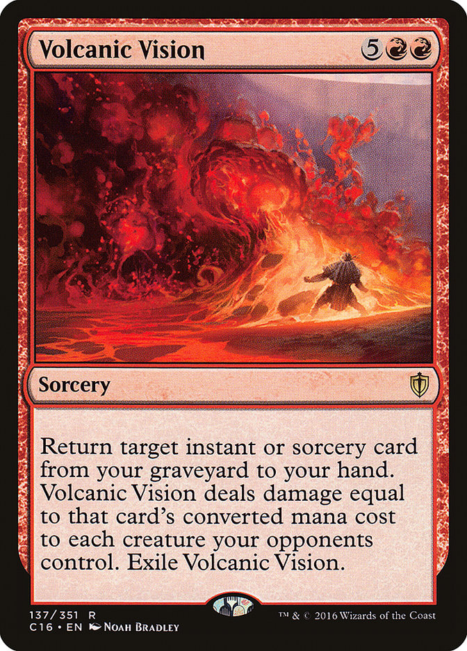Volcanic Vision [Commander 2016] | Game Haven TX
