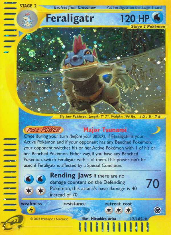 Feraligatr (12/165) [Expedition: Base Set] | Game Haven TX