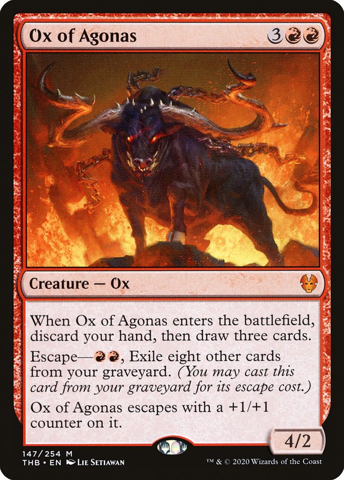 Ox of Agonas [Theros Beyond Death] | Game Haven TX