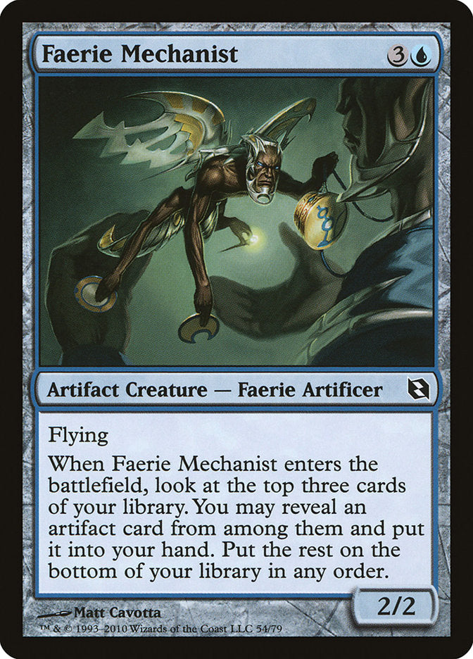 Faerie Mechanist [Duel Decks: Elspeth vs. Tezzeret] | Game Haven TX