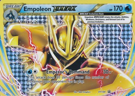 Empoleon BREAK (XY134) (Jumbo Card) [XY: Black Star Promos] | Game Haven TX