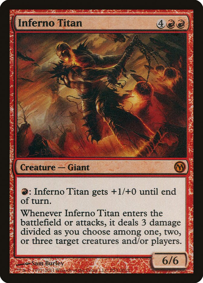 Inferno Titan [Duels of the Planeswalkers 2011 Promos ] | Game Haven TX