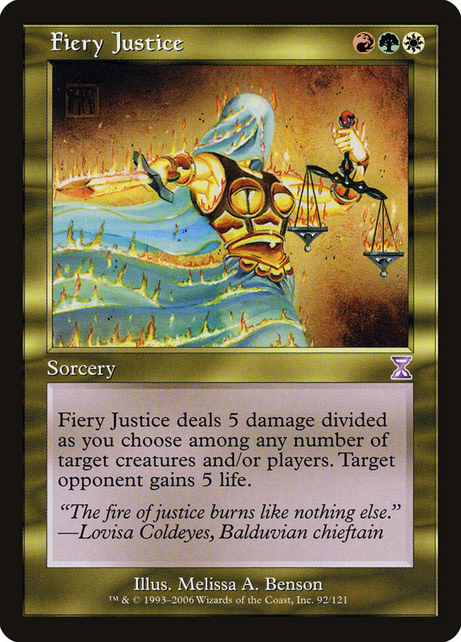 Fiery Justice [Time Spiral Timeshifted] | Game Haven TX
