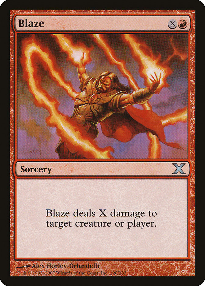 Blaze [Tenth Edition] | Game Haven TX