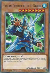 General Grunard of the Ice Barrier [SDFC-EN018] Common | Game Haven TX