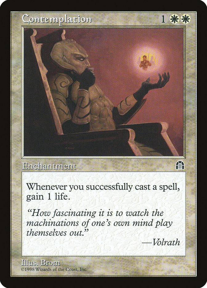 Contemplation [Stronghold] | Game Haven TX