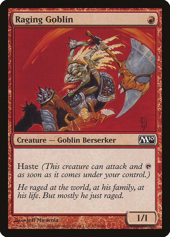 Raging Goblin [Magic 2010] | Game Haven TX