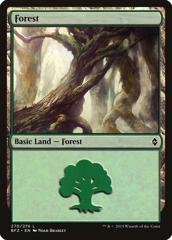 Forest [Battle for Zendikar] | Game Haven TX