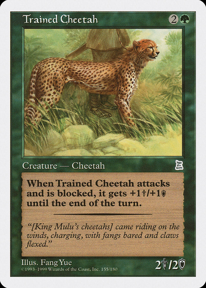 Trained Cheetah [Portal Three Kingdoms] | Game Haven TX