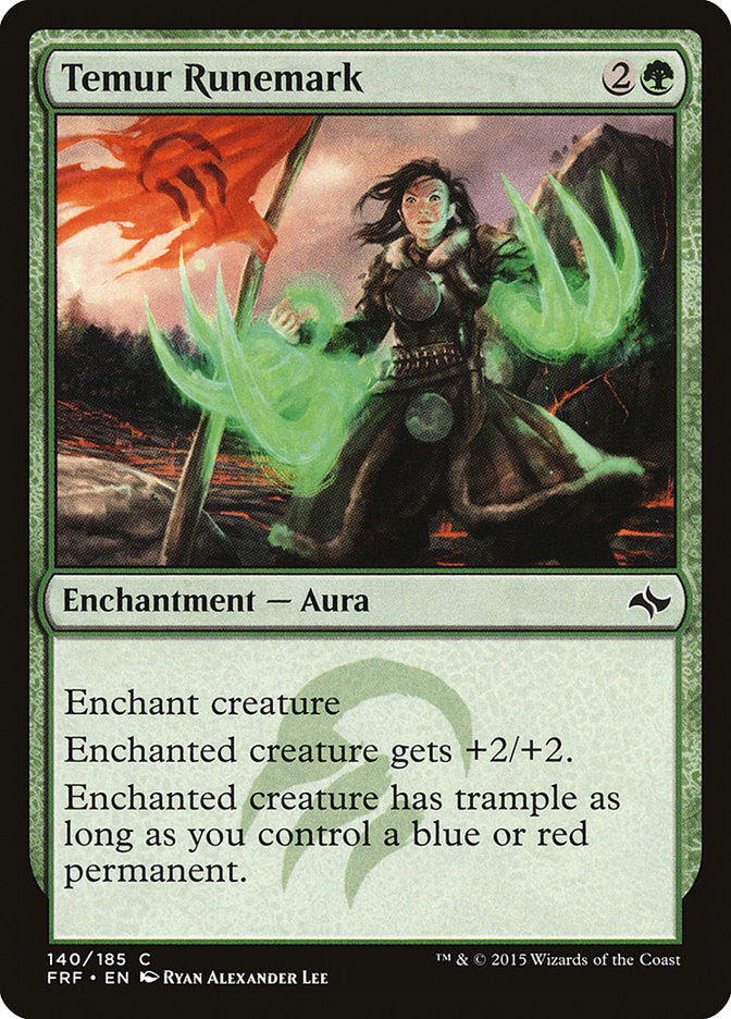 Temur Runemark [Fate Reforged] | Game Haven TX