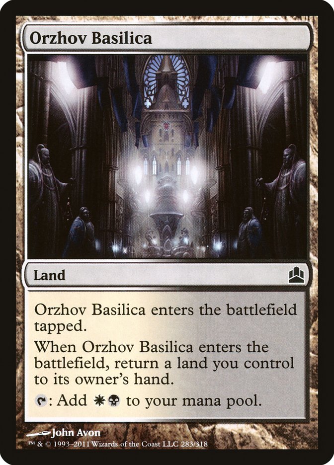 Orzhov Basilica [Commander 2011] | Game Haven TX