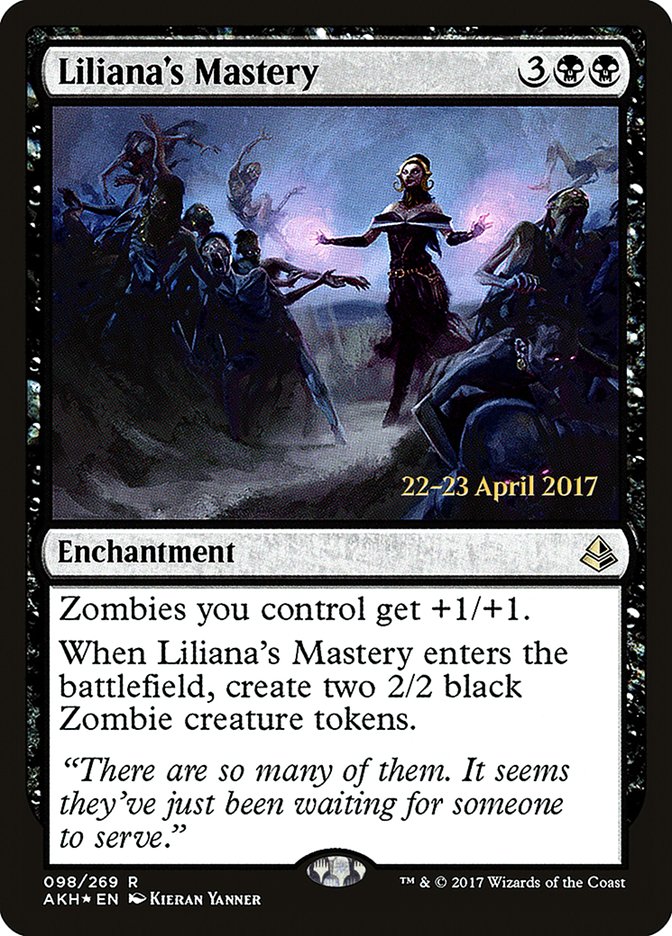 Liliana's Mastery [Amonkhet Promos] | Game Haven TX