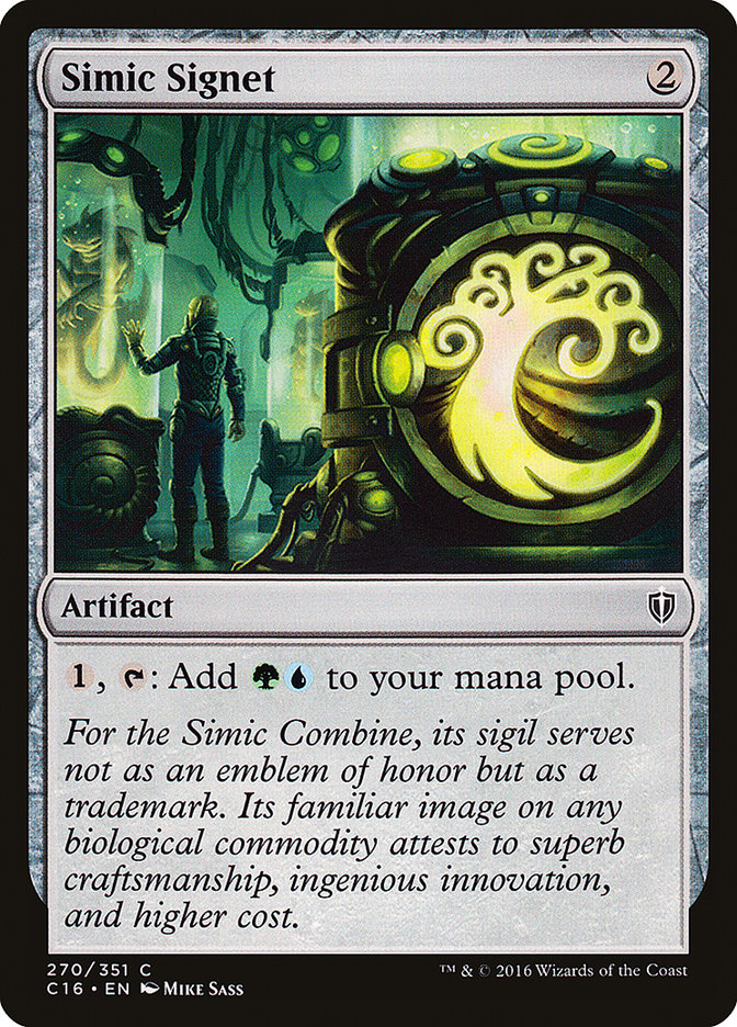 Simic Signet [Commander 2016] | Game Haven TX