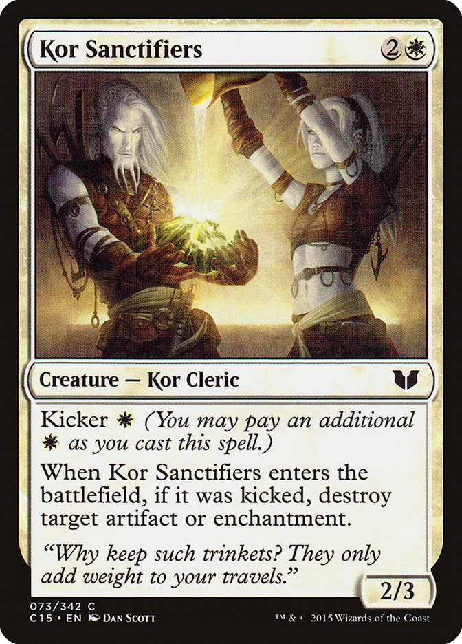 Kor Sanctifiers [Commander 2015] | Game Haven TX