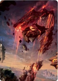 Mountain 2 Art Card [Zendikar Rising Art Series] | Game Haven TX