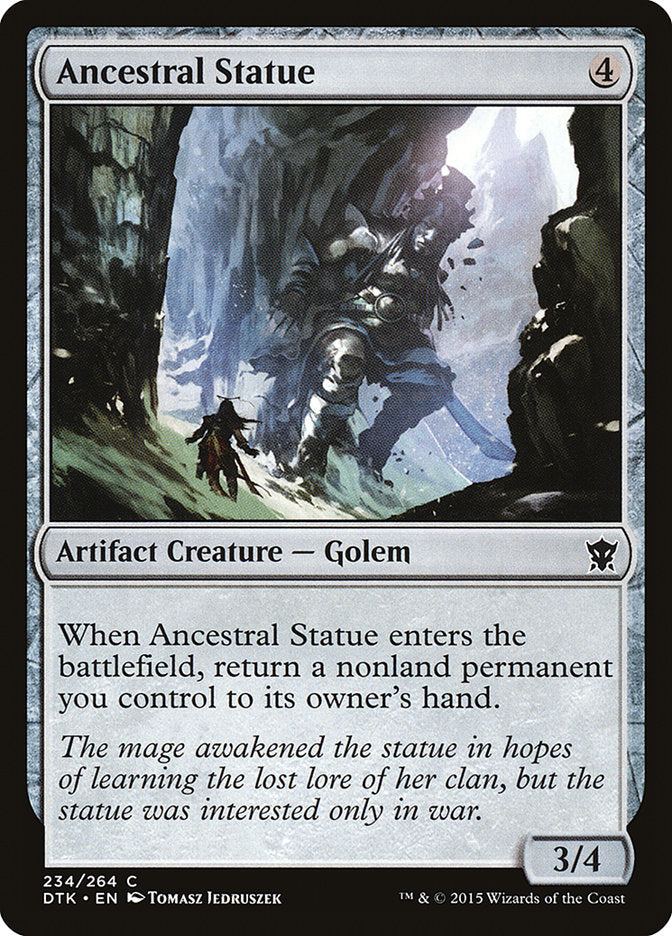 Ancestral Statue [Dragons of Tarkir] | Game Haven TX
