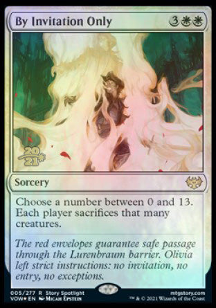 By Invitation Only [Innistrad: Crimson Vow Prerelease Promos] | Game Haven TX