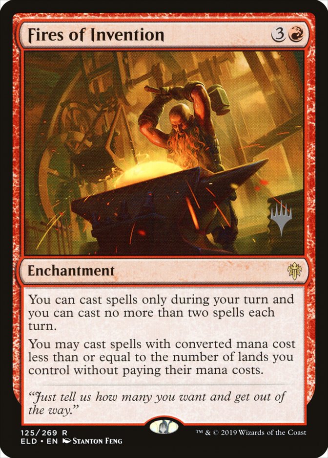 Fires of Invention (Promo Pack) [Throne of Eldraine Promos] | Game Haven TX