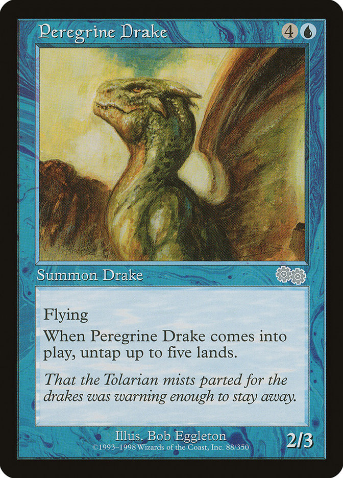 Peregrine Drake [Urza's Saga] | Game Haven TX